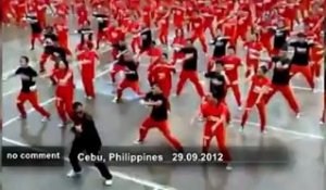 Nouvelle performance des prisonniers de Cebu - no comment