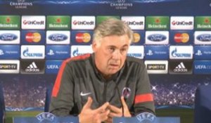 Groupe A - Ancelotti : "Jouer à l'italienne est une bonne chose"