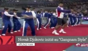 Top 5 : Novak Djokovic s'initie aussi au "Gangnam style"