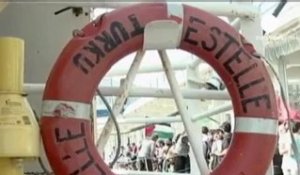 Gaza : Un navire d'humanitaires pro-palestiniens...