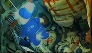 Soyouz emporte trois spationautes vers l'ISS