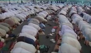 Arabie Saoudite: premier jour du hajj