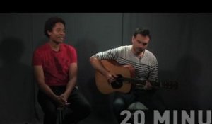 Stephan Rizon en live dans le studio de «20 Minutes» interprète «Looking for love»