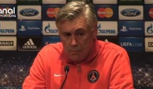 Conférence de presse de Carlo Ancelotti avant PSG-Zagreb