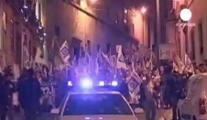 Les policiers portugais manifestent contre l'austérité