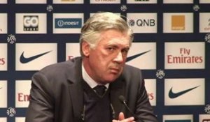 PSG Rennes : Conférence de presse de Carlo Ancelotti