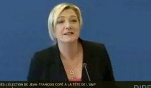 Marine Le Pen : "aujourd'hui le FN s'adresse aux déçus de l'UMP"