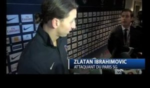Ibrahimovic: "J'essaie de faire mon travail"