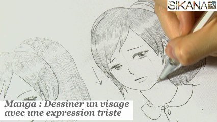 Manga Dessiner Un Personnage Triste Hd Sur Orange Videos