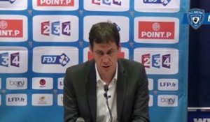 CdL / 2012-13 : Bastia 0-3 Lille : La réaction de R. Garcia