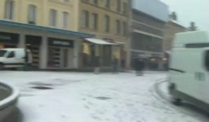 Premières neiges dans les Ardennes, 2012