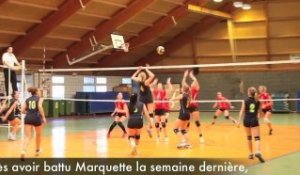 Volley: les filles de Cambrai dominent Halluin