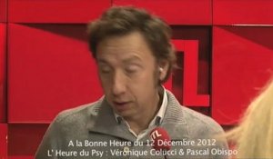 Véronique Colucci & Pascal Obispo: L'heure du psy du 12/12/2012 dans A La Bonne Heure
