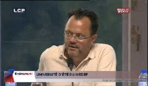 Évènements : Université d'été du MEDEF du 3 septembre 2010