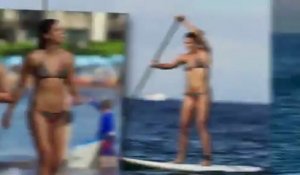 Alex Morgan en bikini à Maui