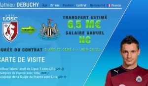 Officiel : Debuchy quitte Lille et signe à Newcastle !