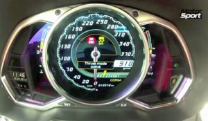 0-250 km/h : Lamborghini Aventador vs Lexus LFA