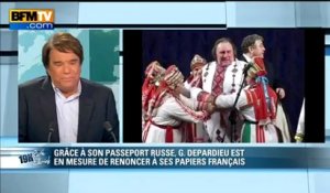 Bernard Tapie : "pour Depardieu, la nationalité française est sacrée"