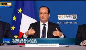 Négociation sur le marché du travail : Hollande dit sa "confiance"