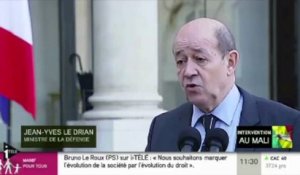 Jean-Yves Le Drian craint une "une mise en scène macabre" en Somalie