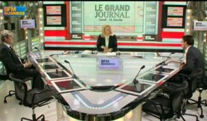 Philippe Lazare et Olivier Duha - 14 janvier - BFM : Le Grand journal 3/4