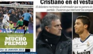 La violente dispute entre Mourinho et Cristiano Ronaldo dans votre revue de presse !