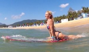 Ghost Surf With Coline Menard - Drift HD Cameras