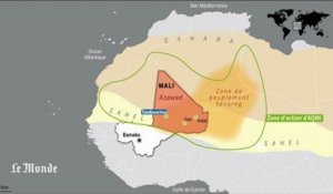 Carte animée : la situation au Mali décryptée en cinq minutes