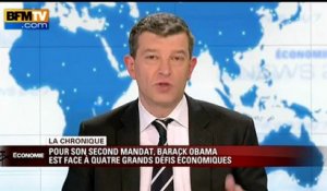Chronique éco de Nicolas Doze : le second mandat de Barack Obama 21/01