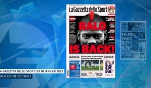 Revue de presse : David Villa pour remplacer Mario Balotelli ?