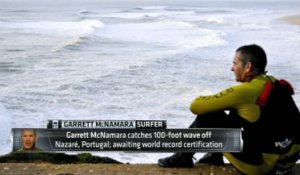 Garrett McNamara's Surf World Record - ESPN Interview January 2013