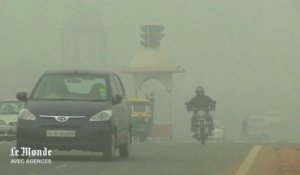 New Delhi dans un nuage de pollution