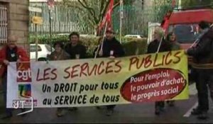 200 fonctionnaires manifestent (La Roche-sur-Yon)