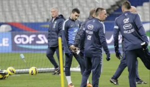 Equipe de France : premier entraînement en Bleu d'Alessandrini