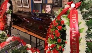 Funérailles de l'opposant russe Alexander Dolmatov