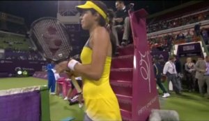 Doha - Ivanovic a déroulé