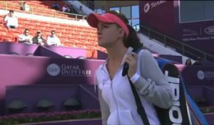 WTA Doha - Radwanska rallie les quarts