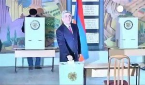 Serj Sarkissian réélu à la présidence de l'Arménie