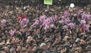 Corée du Sud : la nouvelle présidente Park prête serment