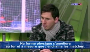 Messi : "Je préfère jouer plutôt que me reposer"