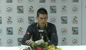 Dubaï - Djokovic reste confiant