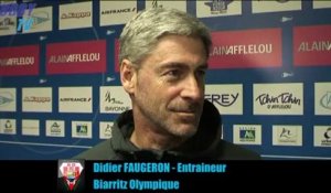 RugbyTV-Top14-Bayonne-Biarritz. Les interviews d'après-match