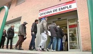 Espagne : le chômage touchait plus de 5 millions de...