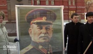 Parfois émus aux larmes, les nostalgiques de Staline célèbrent les soixante ans de sa mort