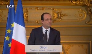 François Hollande annonce un déficit public de 3,7% en 2013