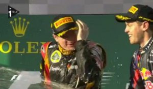 F1 : Kimi Raïkkonen s'impose à Melbourne