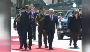 Première visite de Barack Obama en Cisjordanie en tant...