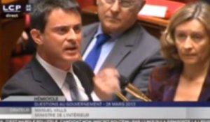 "Manif pour tous" : Valls dénonce les "débordements prémédités"