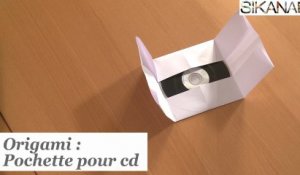 Origami pratique : fabriquer une pochette CD facilement - HD