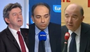 Moscovici, Mélenchon, Copé... les réactions aux aveux de Cahuzac